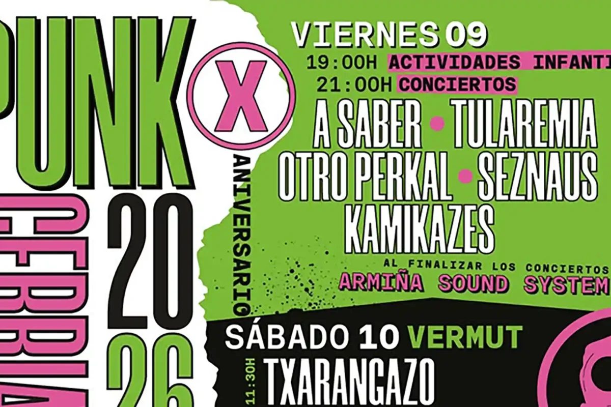 Cartel del Punk Cebrian 2026