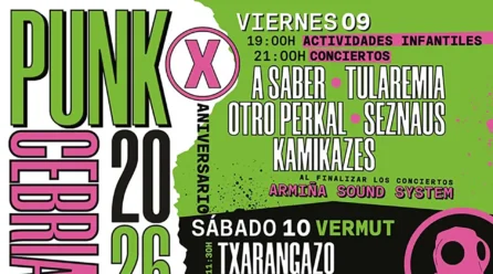 Cartel del Punk Cebrian 2026