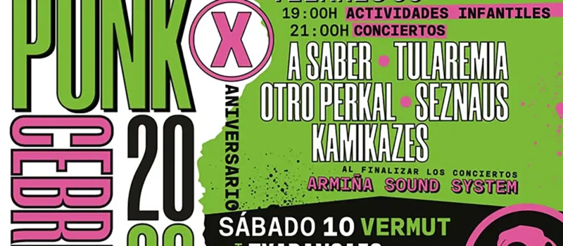 Cartel del Punk Cebrian 2026