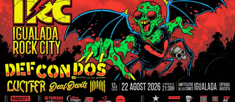 Horarios del Igualada Rock City 2026