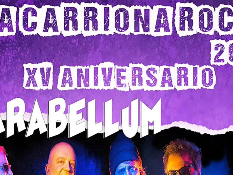 Cartel de La Carriona Rock 2026