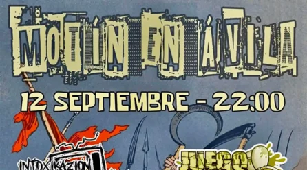 Cartel del Motín en Ávila