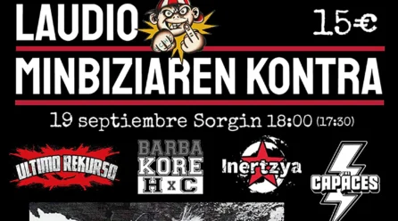 Horarios del Laudio Minbiziaren Kontra 2026