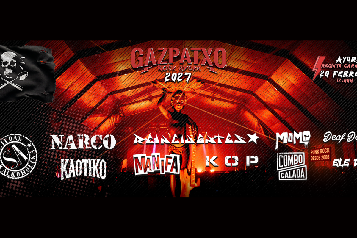 Cartel del Gazpatxo Rock Festival 2027