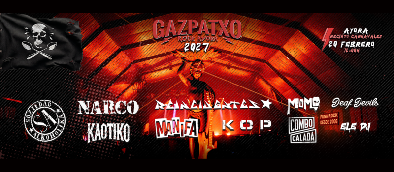 Cartel del Gazpatxo Rock Festival 2027