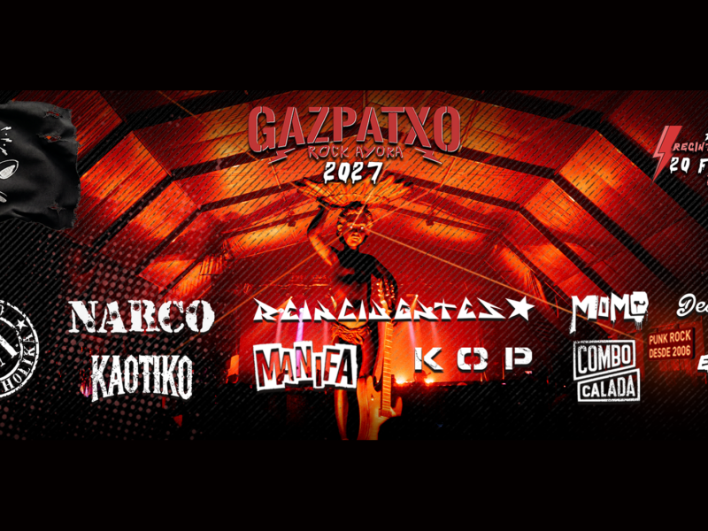 Cartel del Gazpatxo Rock Festival 2027