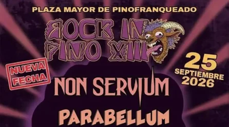 Este viernes se celebra el Rock In Pino 2026