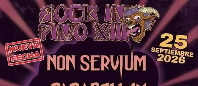 Este viernes se celebra el Rock In Pino 2026