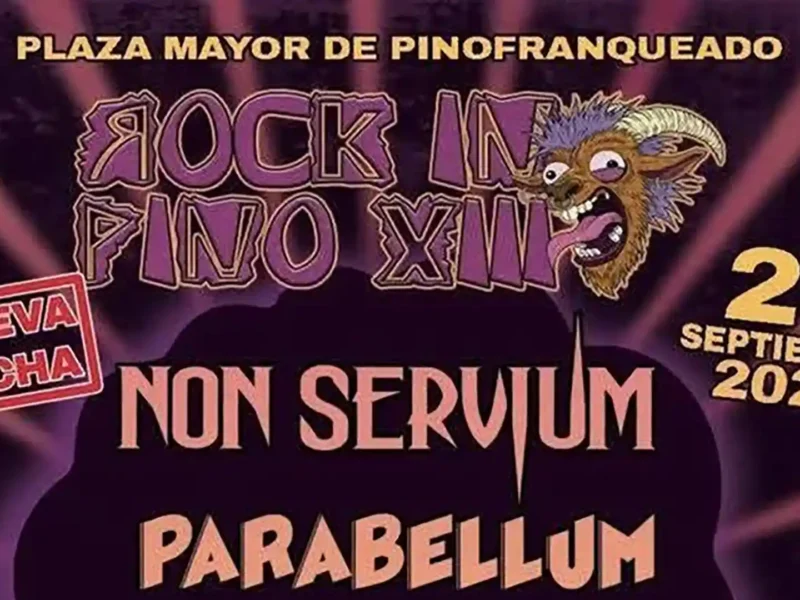 Este viernes se celebra el Rock In Pino 2026