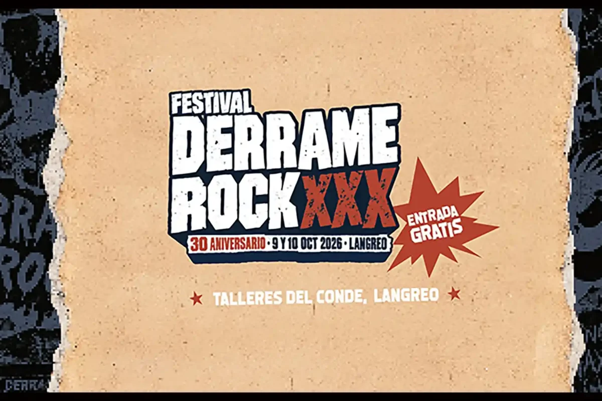 Cartel completo del Derrame Rock 2026