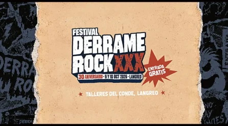 Cartel completo del Derrame Rock 2026