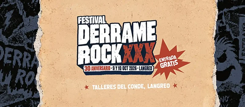 Cartel completo del Derrame Rock 2026