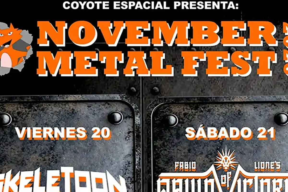 Cartel del November Metal Fest 2026
