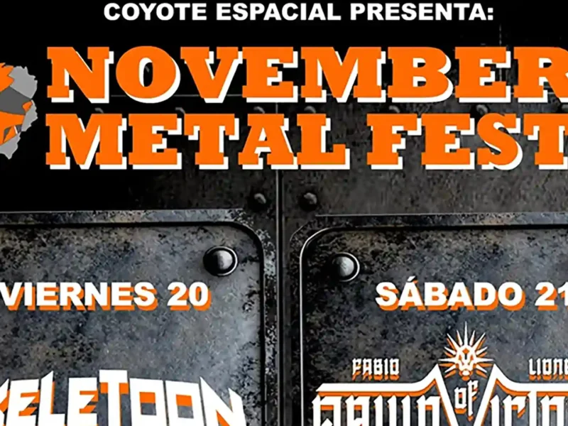 Cartel del November Metal Fest 2026