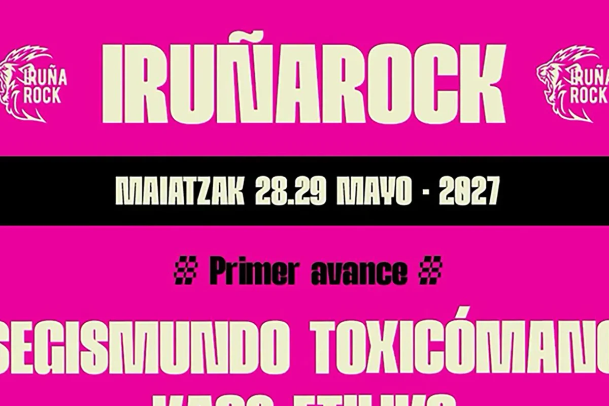 Primera tanda de confirmaciones del Iruña Rock Festival 2027