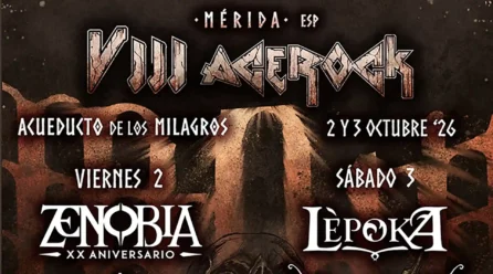 Cartel del Acerock 2026
