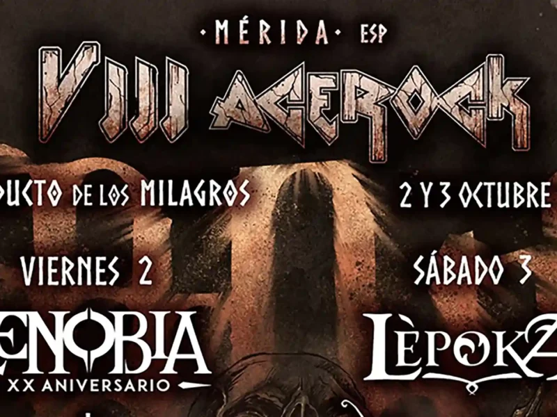 Cartel del Acerock 2026