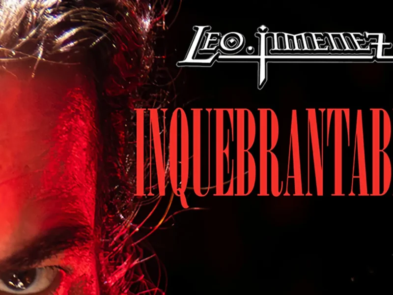 Portada del próximo disco de Leo Jiménez