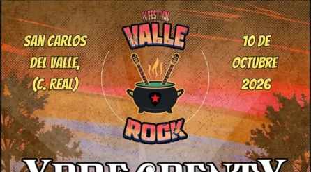Este sábado se celebra el Vallerock 2026