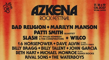 Cartel completo del Azkena Rock Festival 2027