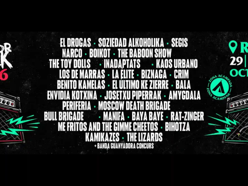 Horarios del PintorRock 2026